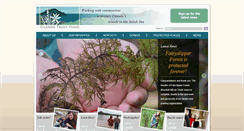 Desktop Screenshot of islandstrustfund.bc.ca